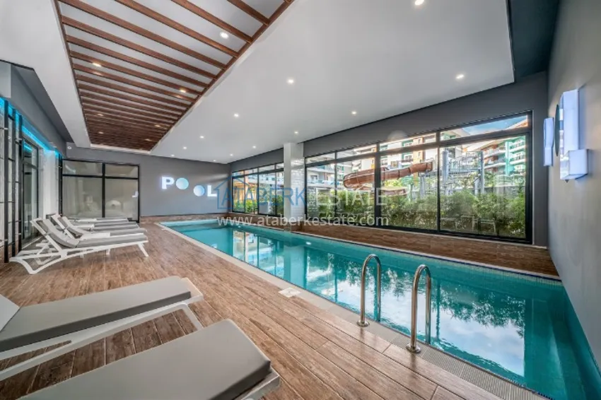 Роскошные апартаменты в Алании - район Оба, в элитном жилом комплексе 20