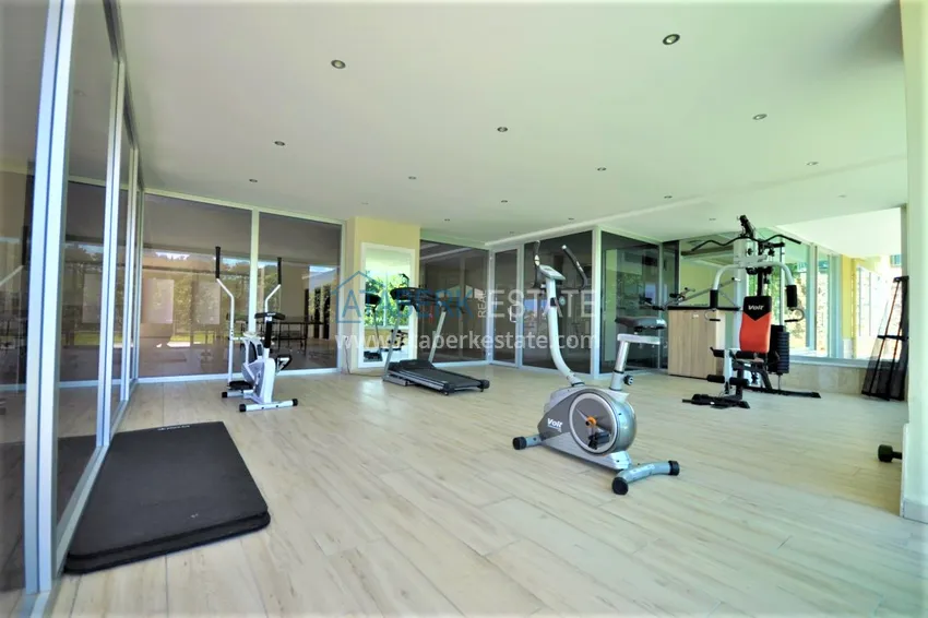 Апартаменты 1+1 с мебелью и видом на горы в районе Кестель, Алания 19 