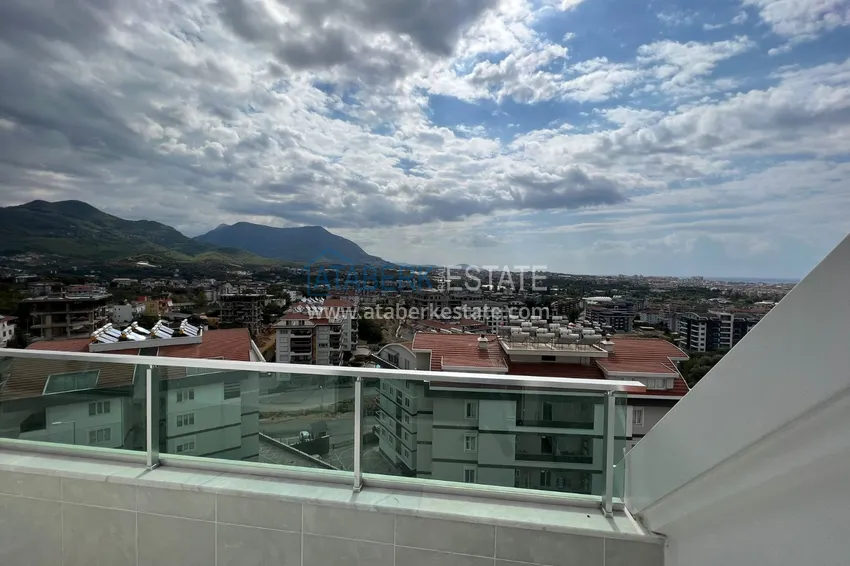 Приобрести Двухэтажный пентхаус с открытым видом на горы в районе Оба 21