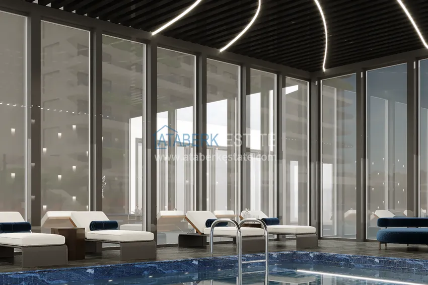 Двухкомнатные квартиры от инвестора с рассрочкой под 0% в строящемся комплексе - Махмутлар 28 