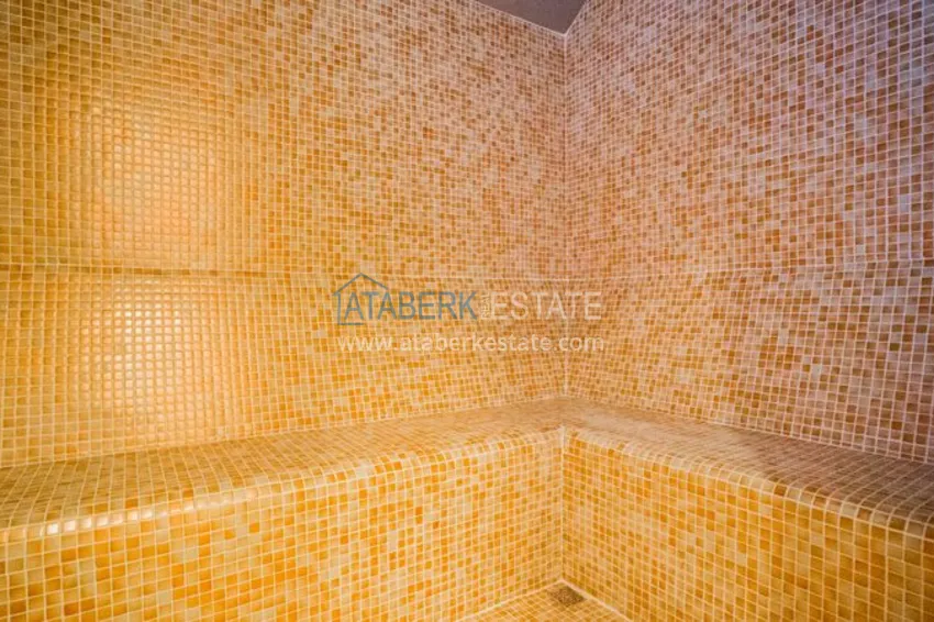 Квартира в Оба с отдельной кухней и видом на горы в комфортабельном комплексе 19 