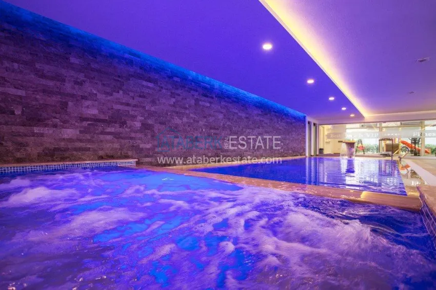 Квартира в районе Оба с мебелью, в современном жилом комплексе 21 