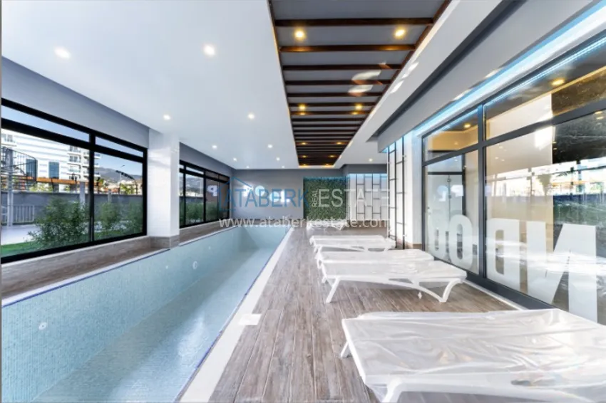 Роскошные апартаменты в Алании - район Оба, в элитном жилом комплексе 22