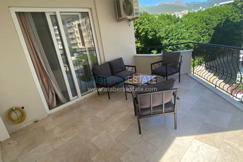 Приобрести Квартира с 2 спальнями и новой мебелью в жилом комплексе на берегу горной реки – район Оба 22