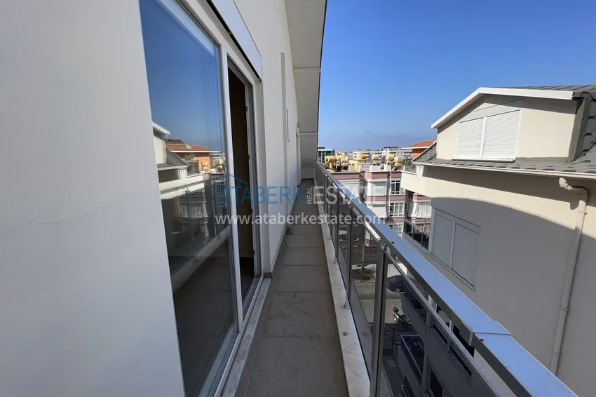 Приобрести Дуплекс 2+1 в молодом комплексе - центр Алании, район пляжа Клеопатра 16