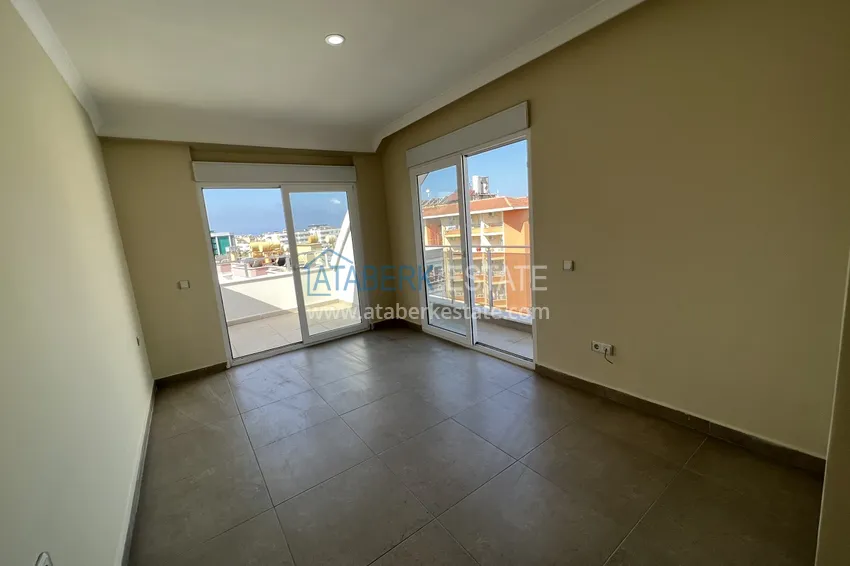 Приобрести Дуплекс 2+1 в молодом комплексе - центр Алании, район пляжа Клеопатра 18