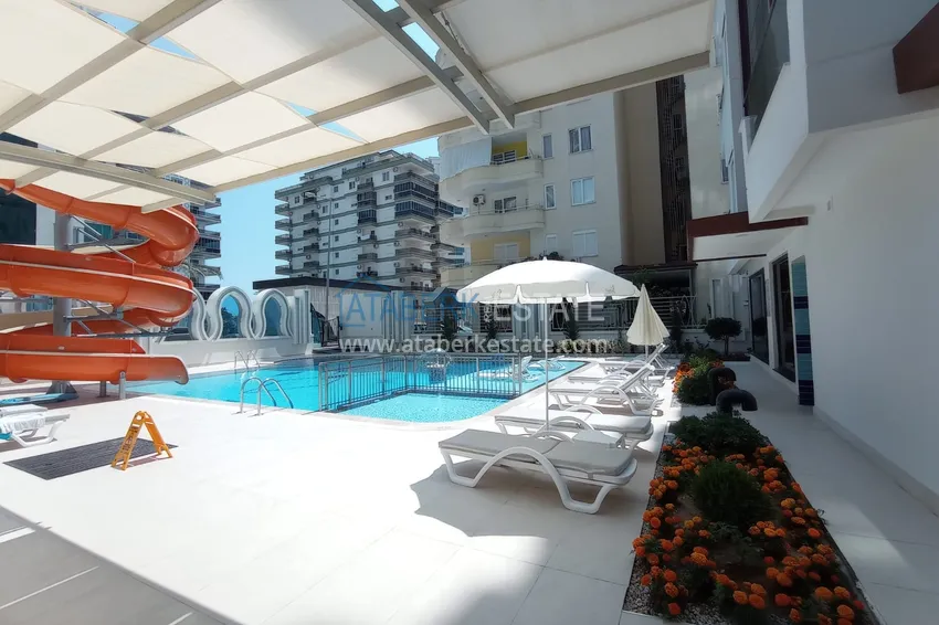 Квартира в Махмутларе с чистовой отделкой, в комплексе европейского типа 2 