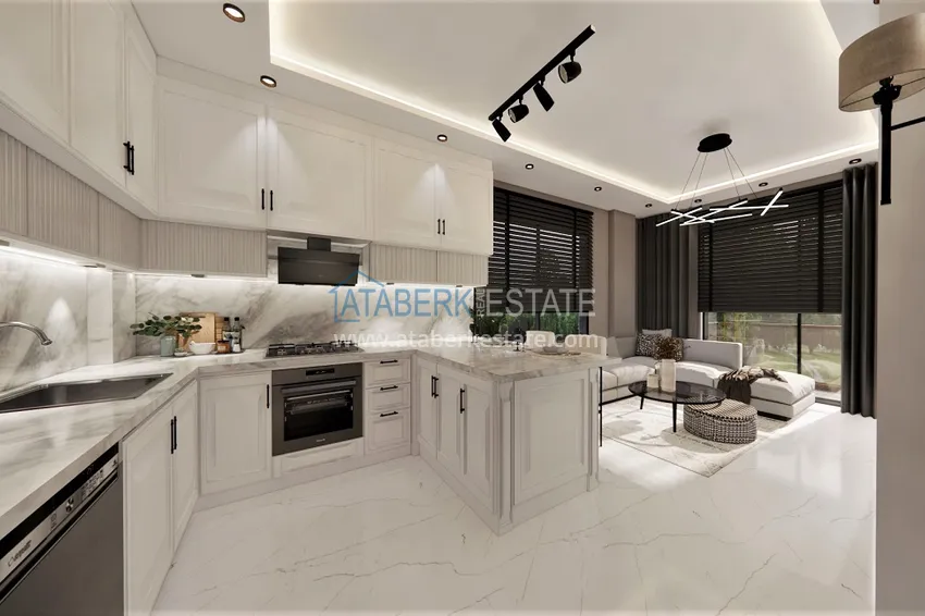 Приобрести Новый проект жилого комплекса с инфраструктурой – Алания, Газипаша 2 