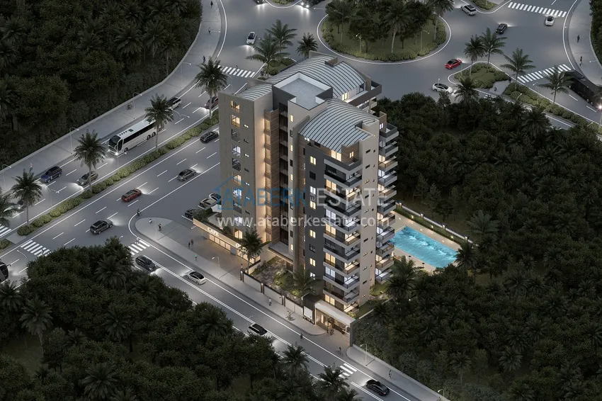 Квартиры в Анталии – Алтынташ, по доступным ценам в строящемся жилом комплексе 2 