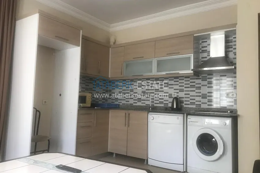 Приобрести Квартира 2+1 в Алании - район Оба, с частным садом и частично с мебелью 3 