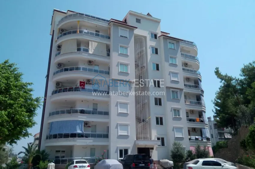 Меблированная квартира 1+1 в Авсалларе в комплексе городского типа 2