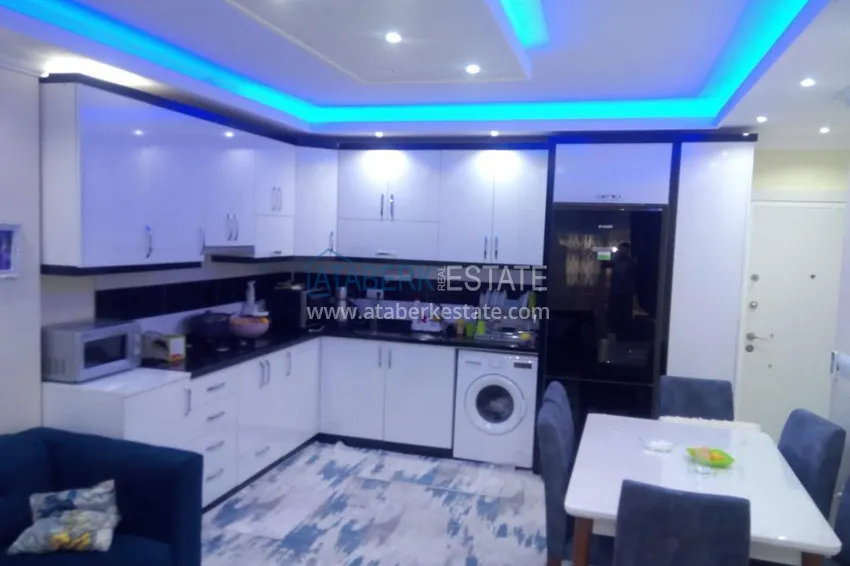 Приобрести Меблированная квартира 1+1 в Авсалларе в комплексе городского типа 2