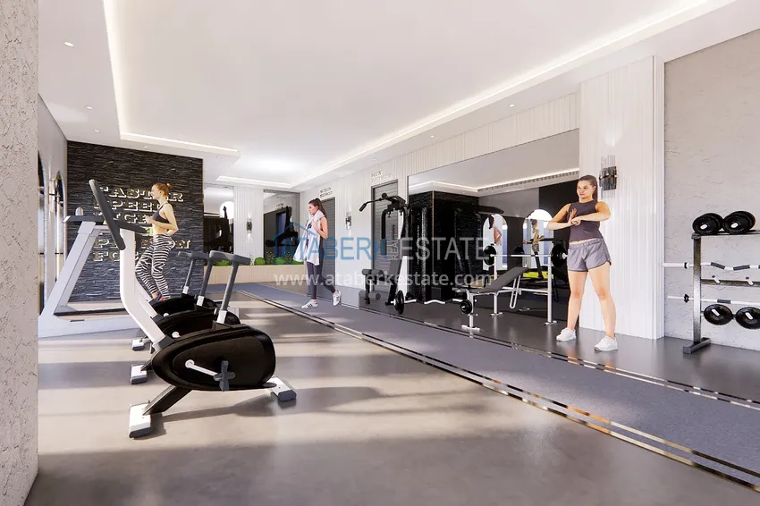 Новый проект элитной резиденции с отельной инфраструктурой Алания - Авсаллар 65 