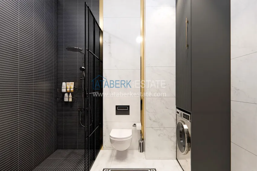 Приобрести Новый проект элитной резиденции с отельной инфраструктурой Алания - Авсаллар 36 