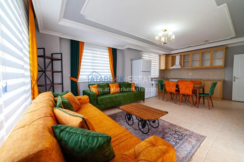 Приобрести Квартира на аренду в Тосмуре, Алания с мебелью в уютном комплексе 3 