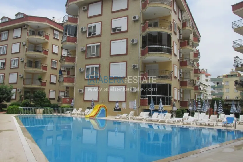 Квартира в районе Оба – Алания, трехкомнатная, с мебелью 3