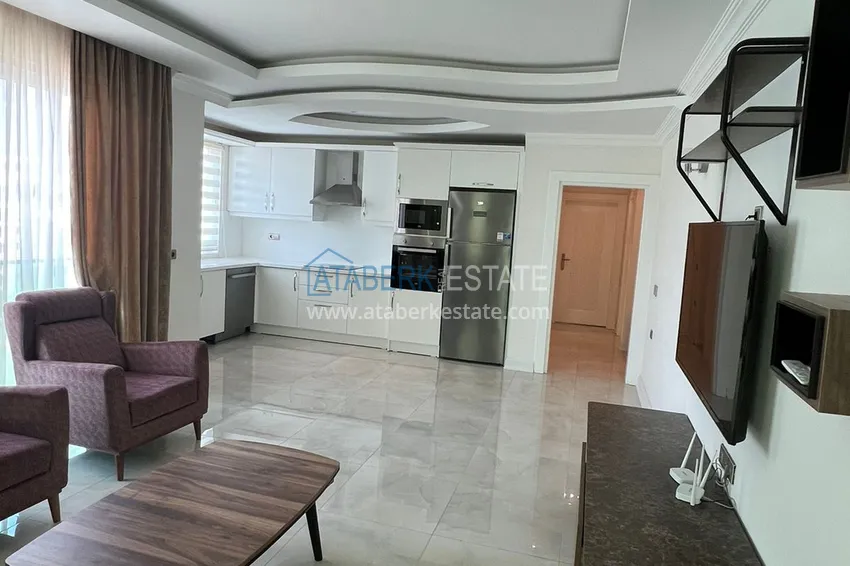 Приобрести Квартира Алания, Махмутлар меблированная с видом на море и горы 2 