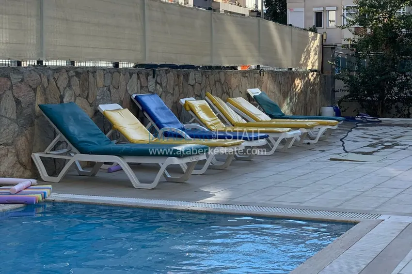 Пентхаус с новой мебелью в центре Алании – район пляжа Клеопатра 2