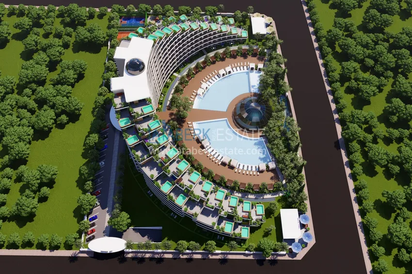 Жилой комплексе отельного типа на этапе строительства в Анталии – Алтынташ! Квартиры напрямую от надежного застройщика 2