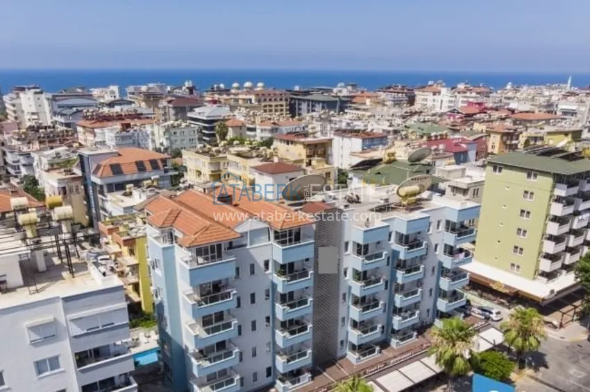 Квартира в центре Алании, меблированная с видом на горы 2 