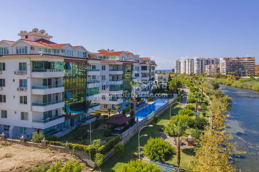 Квартира в Кестеле меблированная в комплексе на берегу горной реки 17 