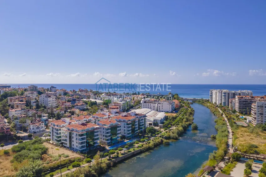 Квартира в Кестеле меблированная в комплексе на берегу горной реки 18 