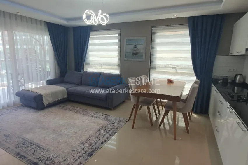 Приобрести Квартира в Авсалларе меблированная с застеклённым балконом 3 