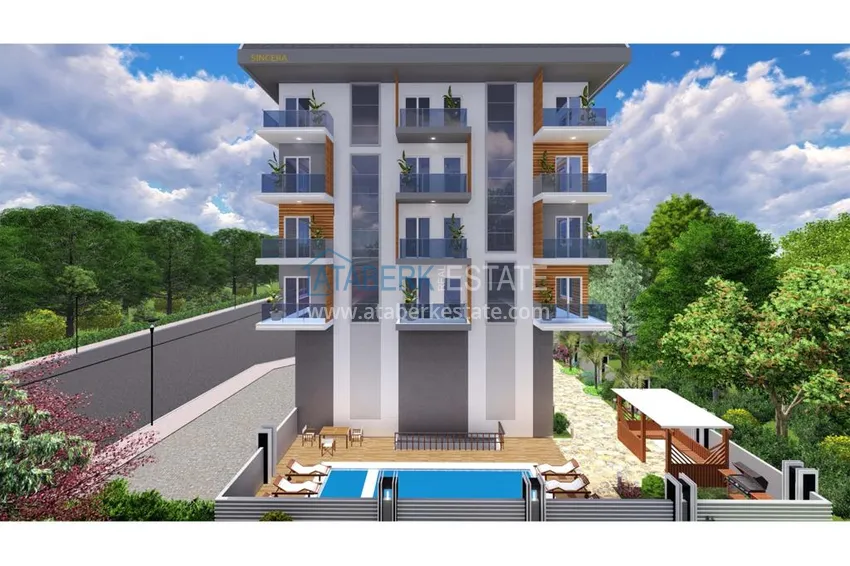 Квартира в строящемся бутик-комплексе от инвестора – Каргыджак, Алания 3 