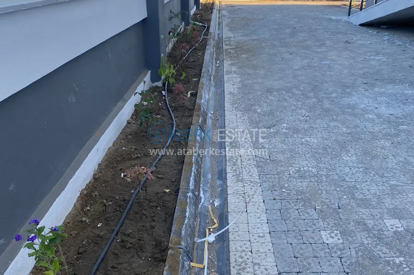 Совершенно новая трехкомнатная квартира с видом на горы в Алании - Газипаша 4 