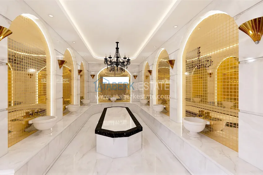 Новый проект элитной резиденции с отельной инфраструктурой Алания - Авсаллар 52 