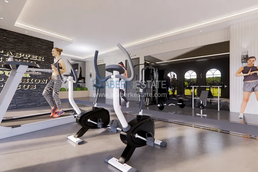 Новый проект элитной резиденции с отельной инфраструктурой Алания - Авсаллар 66 