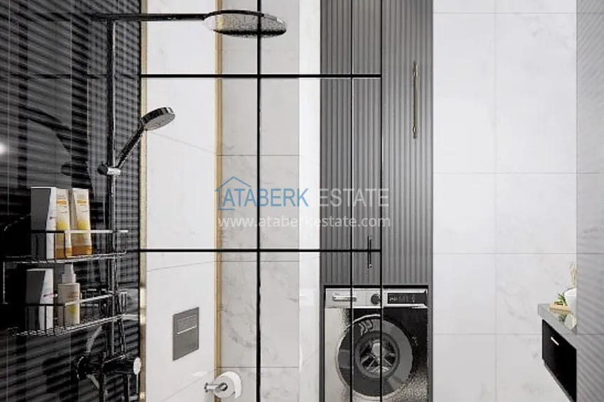 Приобрести Новый проект элитной резиденции с отельной инфраструктурой Алания - Авсаллар 37 