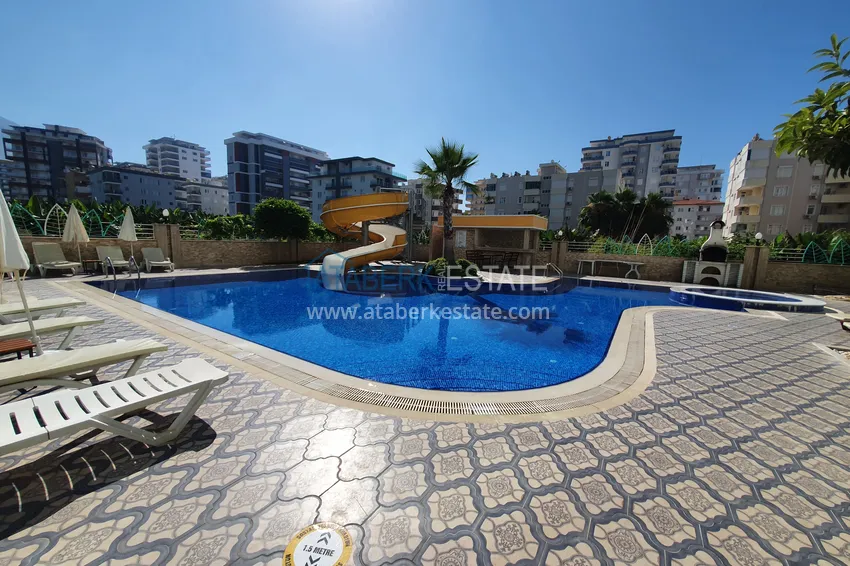 Квартира Алания, Махмутлар меблированная с видом на море и горы 4 