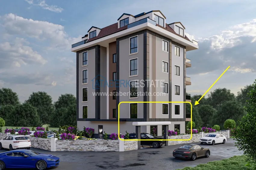 Новый жилой комплекс на заключительном этапе строительства в районе Кестель, Алания 3