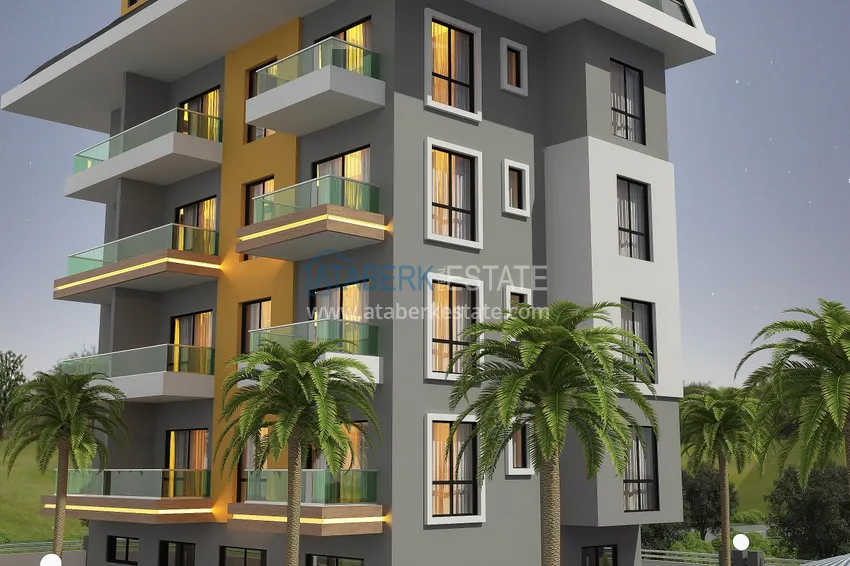 Двухкомнатная квартира в Алании – район Оба напрямую от инвестора 3