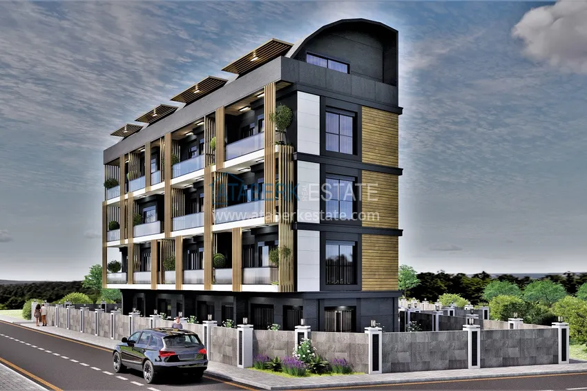 Новый проект жилого комплекса с инфраструктурой – Алания, Газипаша 4 