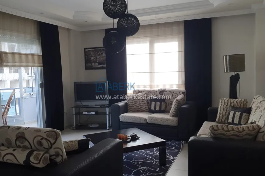 Приобрести Квартира с мебелью и застекленным балконом в районе Оба - Алания 5 