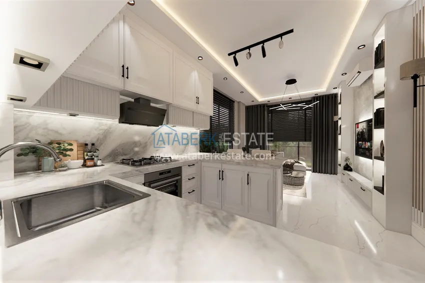 Приобрести Новый проект жилого комплекса с инфраструктурой – Алания, Газипаша 3 