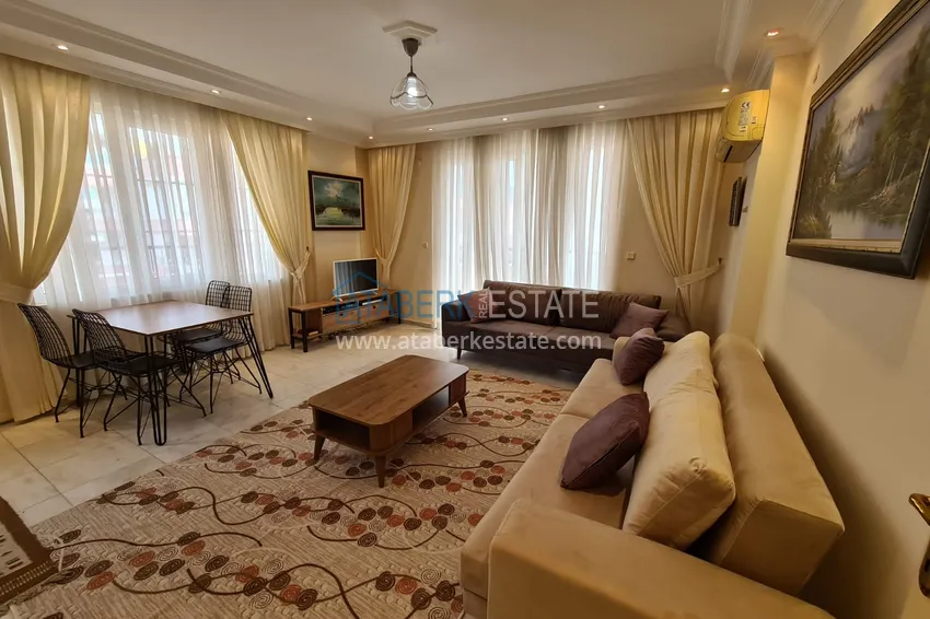 Приобрести Уютная меблированная трехкомнатная квартира в районе Оба - Алания 4 