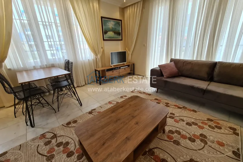 Приобрести Уютная меблированная трехкомнатная квартира в районе Оба - Алания 5 