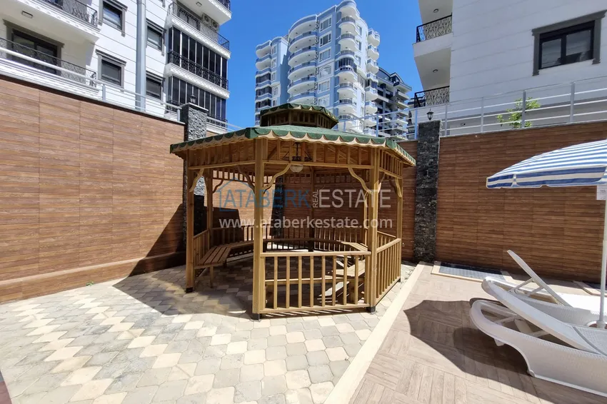 Пентхаус-дуплекс в Махмутларе с мебелью в элитном комплексе  4 