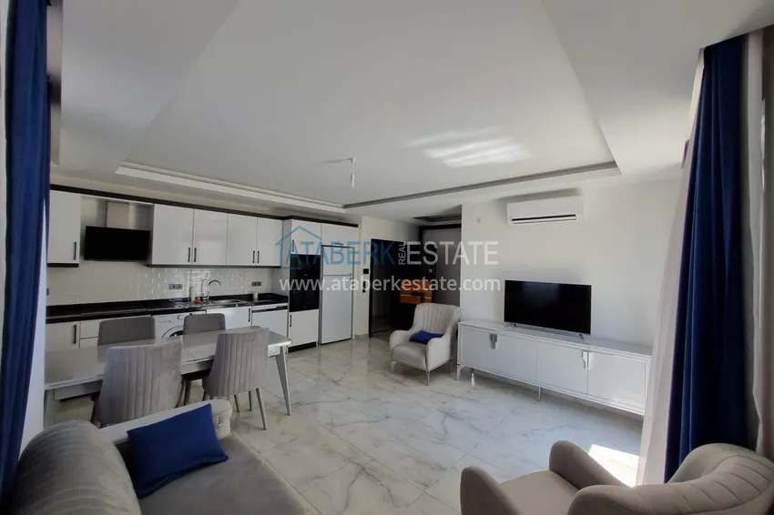 Приобрести Пентхаус-дуплекс в Махмутларе с мебелью в элитном комплексе  4 