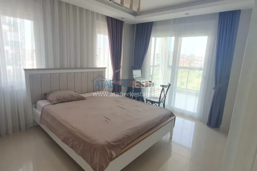 Приобрести Квартира в Авсалларе меблированная с застеклённым балконом 4 