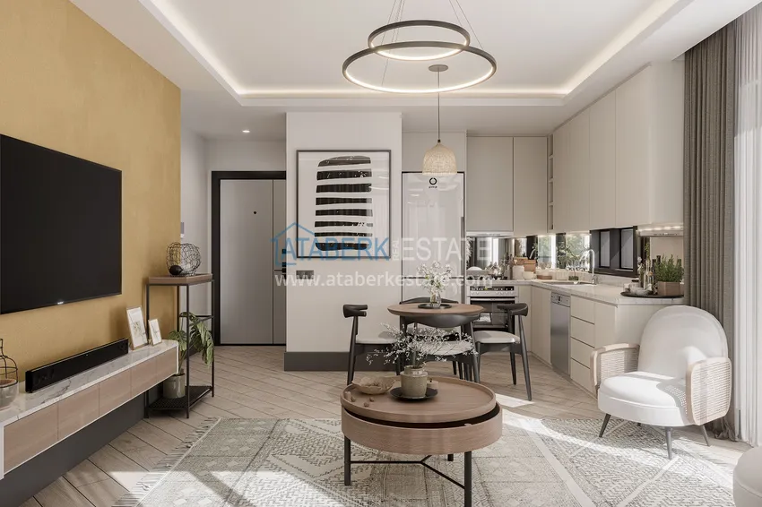 Приобрести Квартиры в Анталии – Алтынташ, по доступным ценам в строящемся жилом комплексе 1 