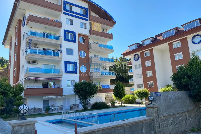 Меблированная трехкомнатная квартира в современном комплексе Авсаллар, Алания 4 