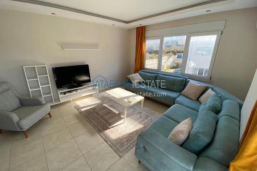 Приобрести Меблированная трехкомнатная квартира в современном комплексе Авсаллар, Алания 4 