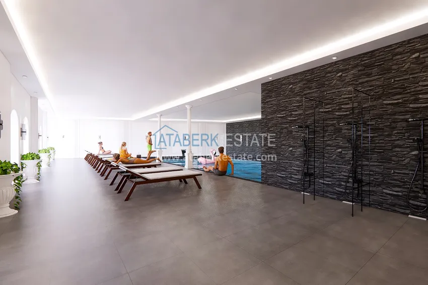 Новый проект элитной резиденции с отельной инфраструктурой Алания - Авсаллар 62 