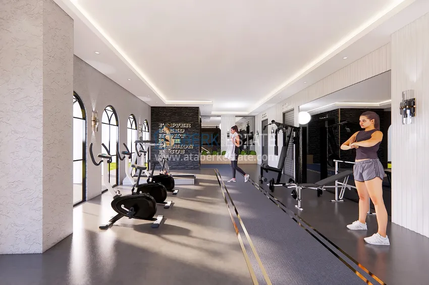 Новый проект элитной резиденции с отельной инфраструктурой Алания - Авсаллар 67 