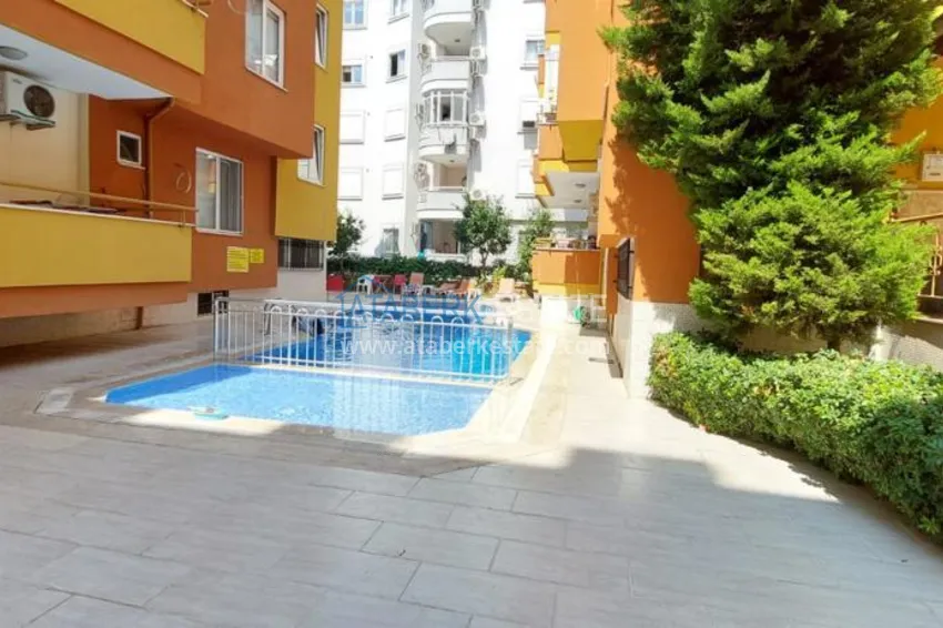 Квартира в районе Оба – Аланья, меблированная в уютном жилом комплексе 1 