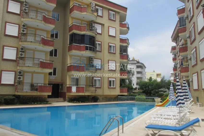 Квартира в районе Оба – Алания, трехкомнатная, с мебелью 5